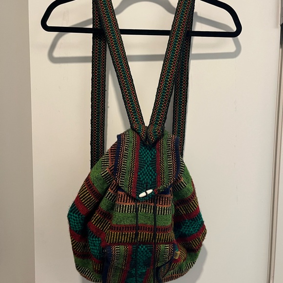 Pinzon: Colorful Striped Backpack - Picture 2 of 6